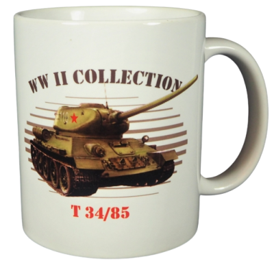 HBT 02 Hrnek s motivem tank T 34/85
